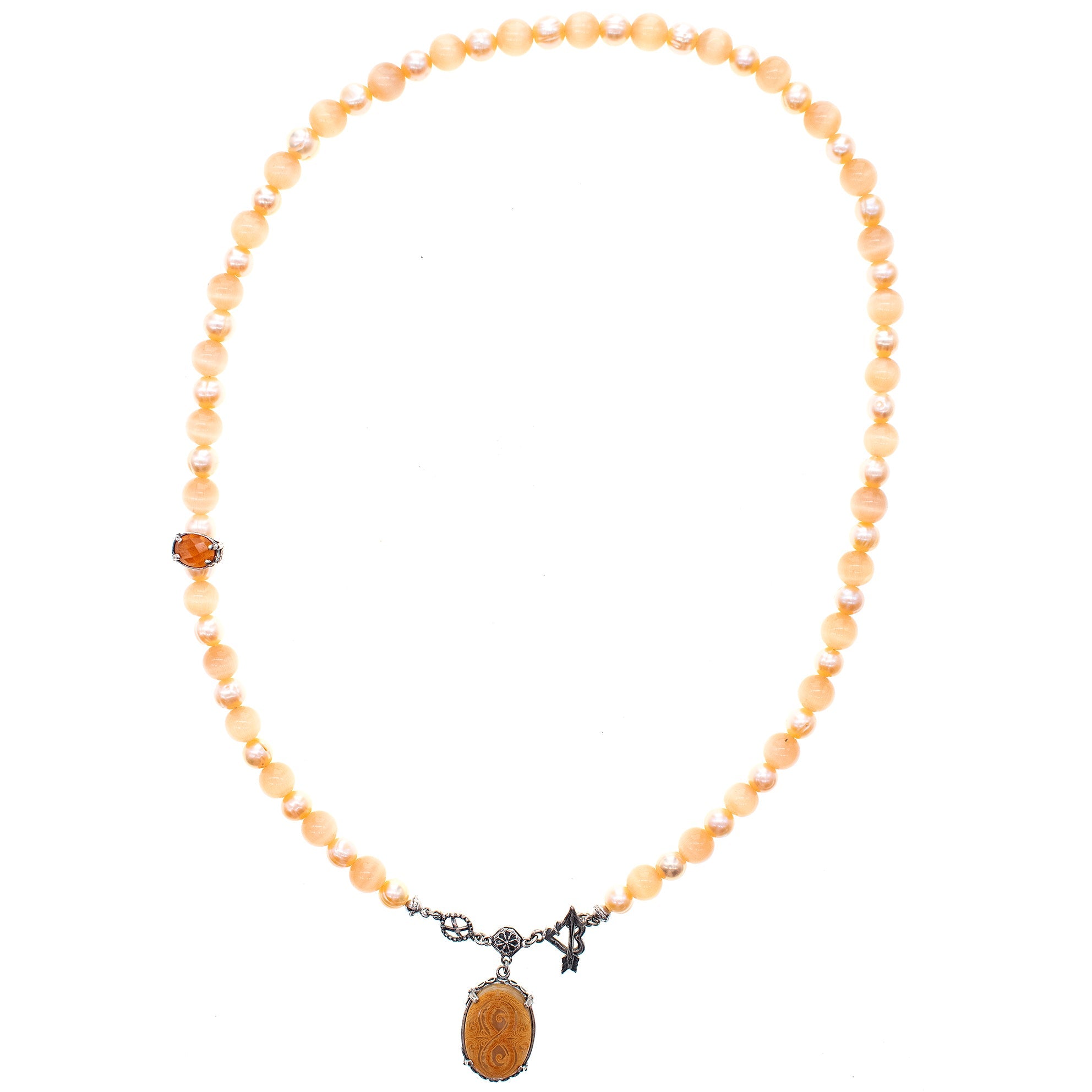 NK 25h03A Golden Hour necklace