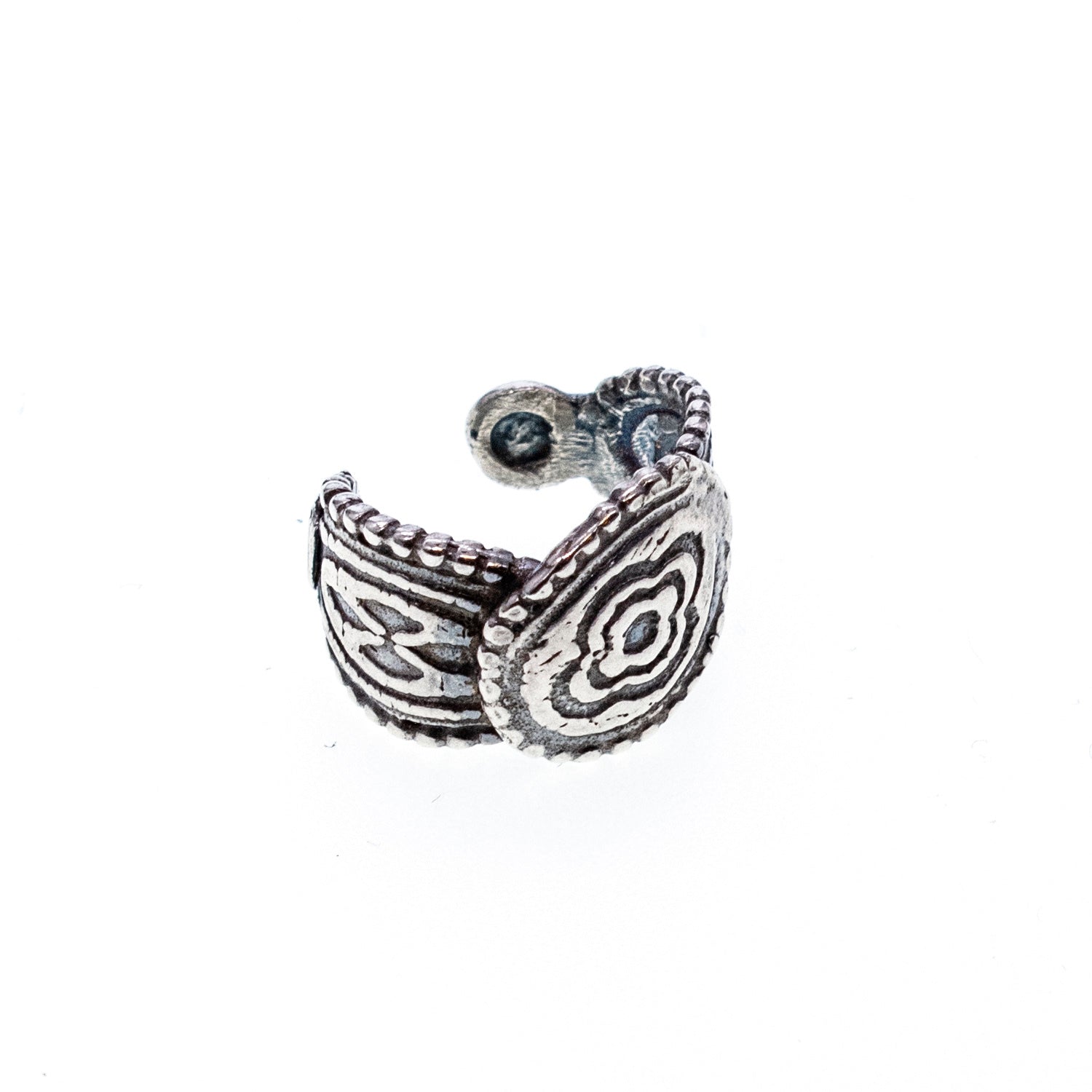 Ear cuff silver 17