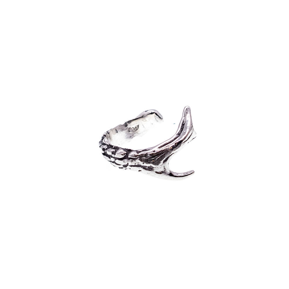 Ear cuff silver 03