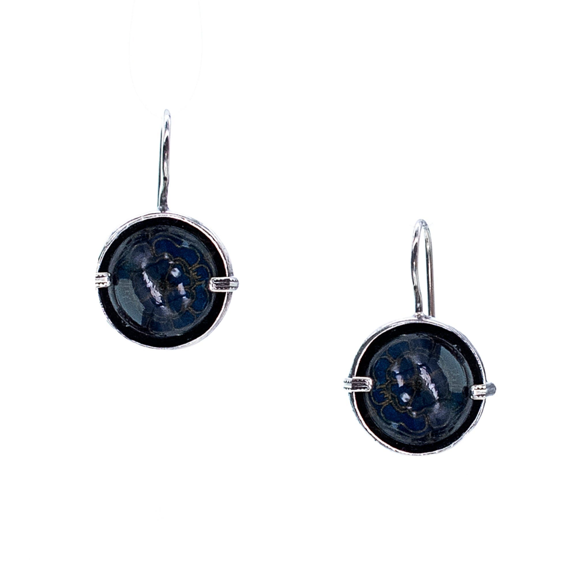 E 25e02C Dark Rose earrings