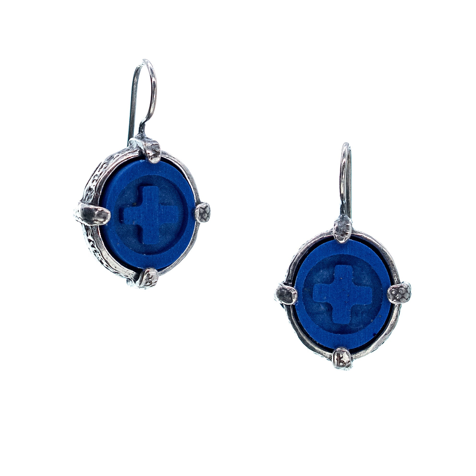 E 24e01 rebel rebel blue lapis earrings