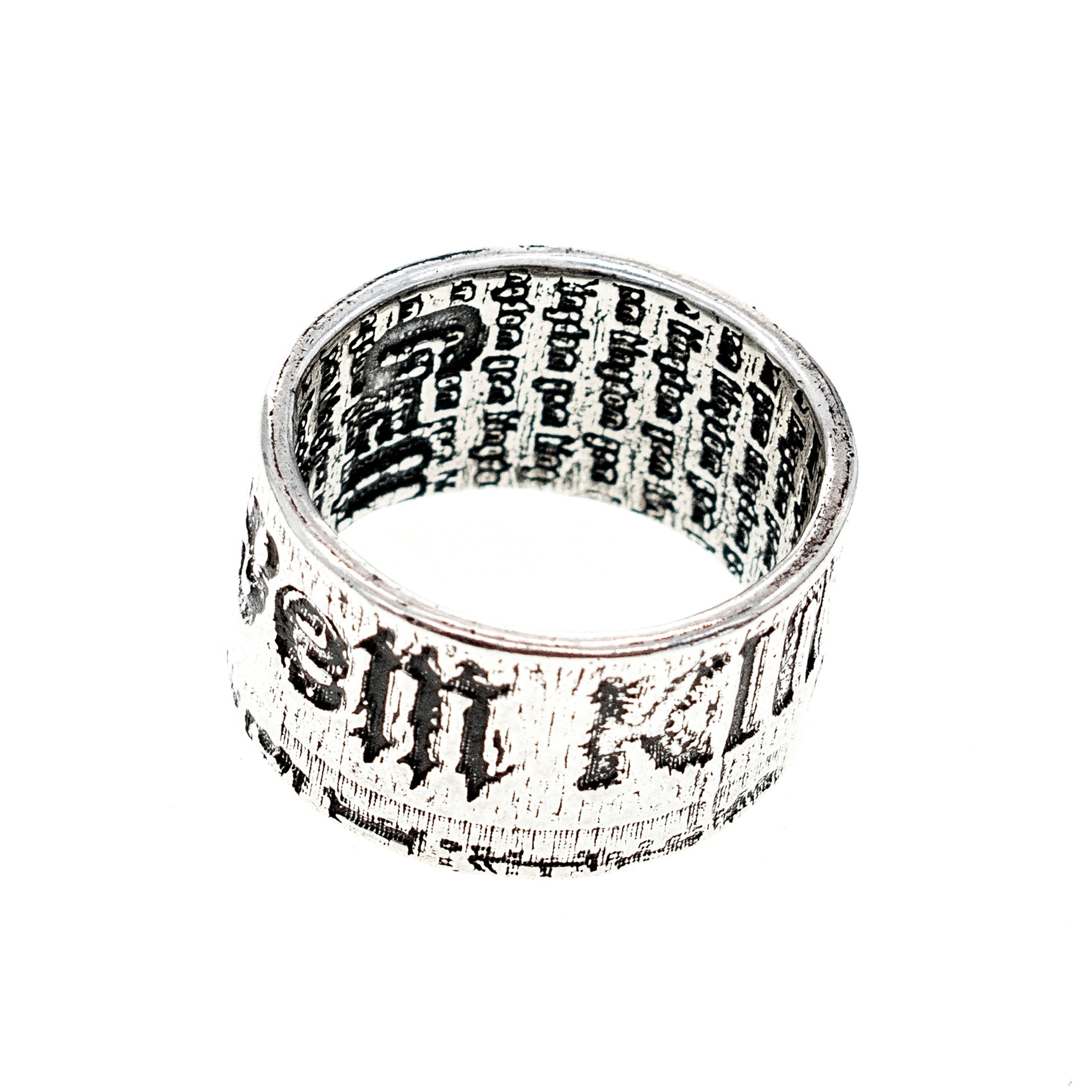 R 24e09 Gem Kingdom band ring
